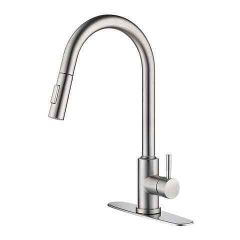 Touch Sensor Kitchen Faucet with Pull Down Sprayer