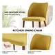 preview thumbnail 8 of 64, HULALA HOME Melisa Solid Wood Dining Chair Set of 4