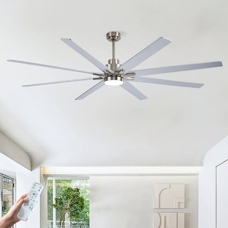 Ceiling Fan with LED Light Remote