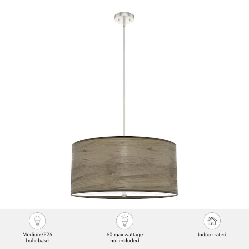 Hunter Solhaven Drum Pendant Light