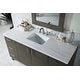preview thumbnail 20 of 34, James Martin Vanities Metropolitan 60" Single Vanity, Silver Oak