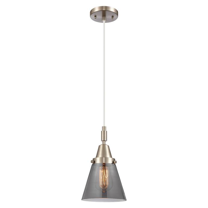 Innovations Lighting 447-1P-G63 Cone 6" Wide Mini Pendant with Light