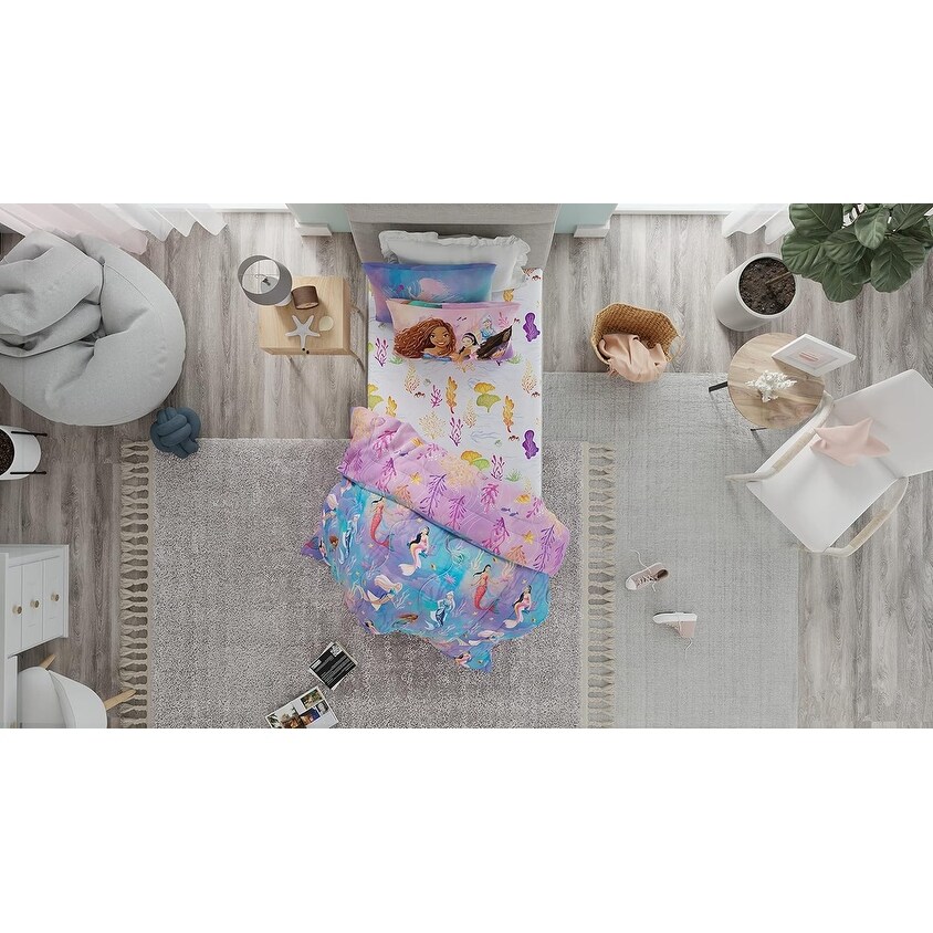 Disney little mermaid comforter set clearance