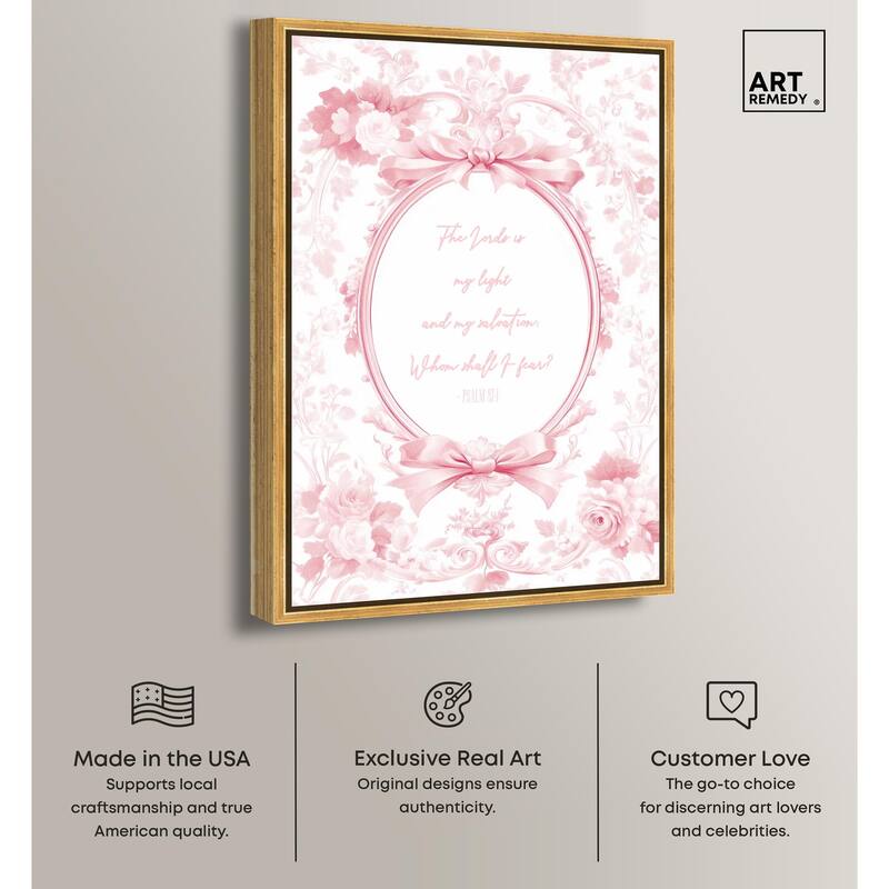 My Light Pink Canvas by Art Remedy