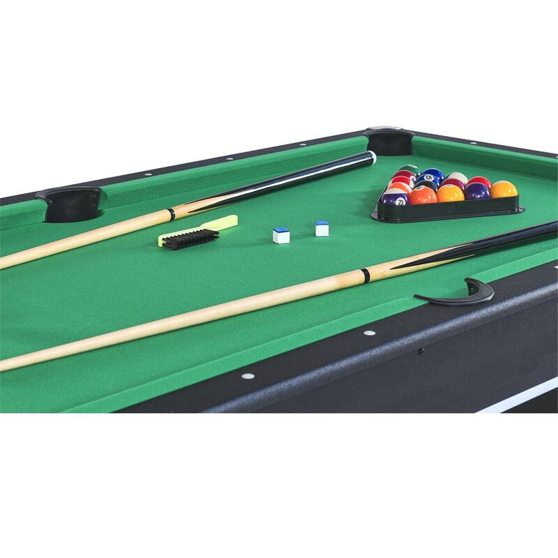 6-ft Pool Table with Table Tennis Top