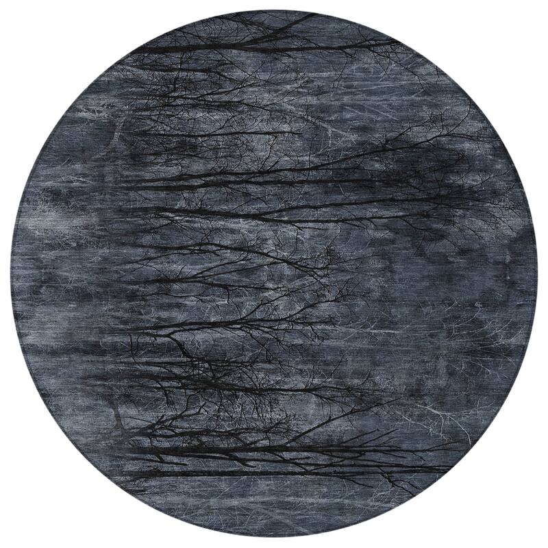HomeRoots Floral Transitional Rectangle Outdoor Rug
