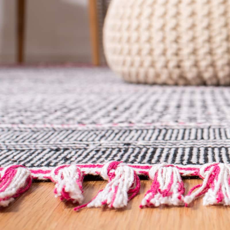 SAFAVIEH, Handmade Flatweave Montauk Susse Casual Cotton Rug