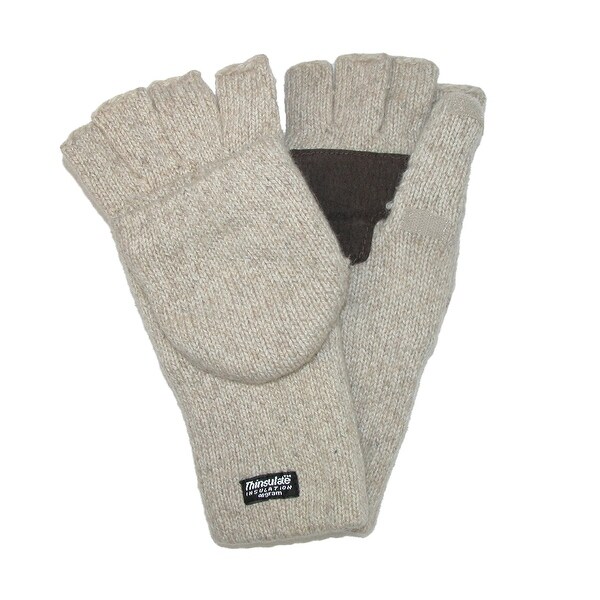 mens wool convertible mittens