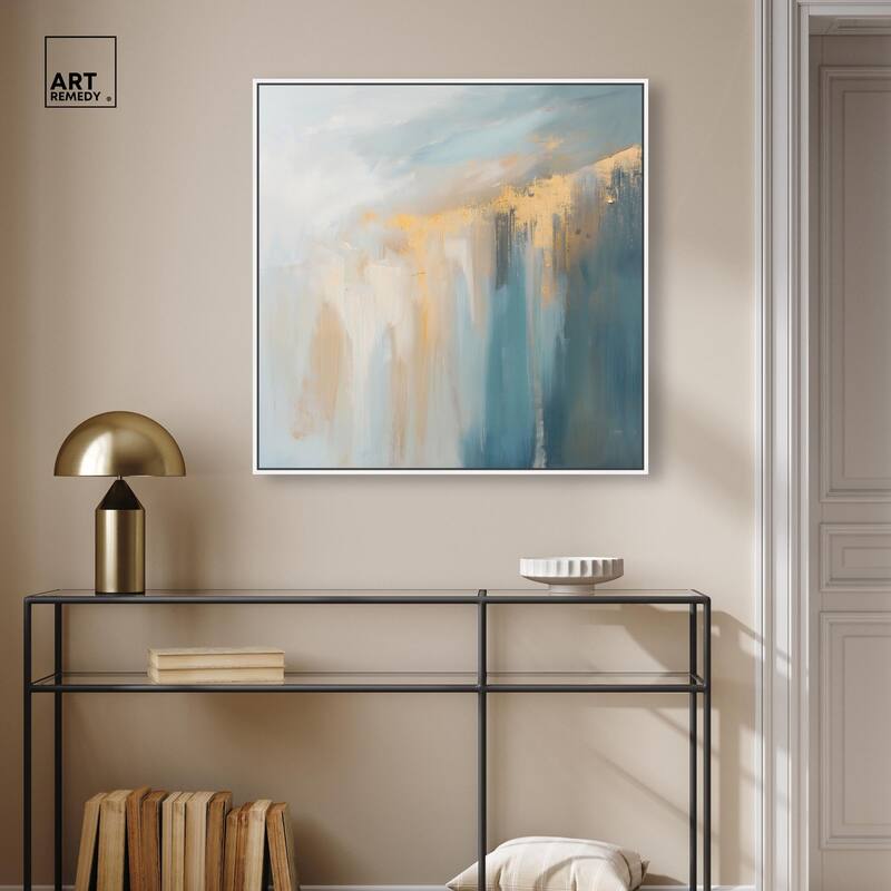 Golden Tears I Canvas by Art Remedy