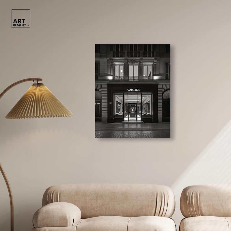 The Lux Store Canvas by Art Remedy, Gallery Wrapped