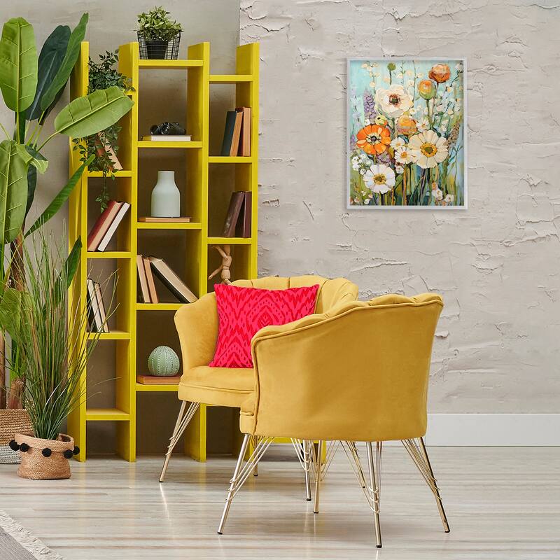 Stupell Woodland Inspiration Florals Framed Giclee Art Design By Franklyn Gregory