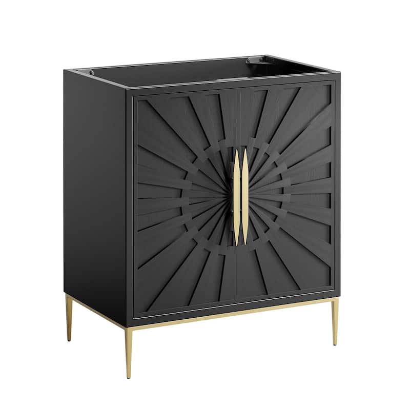 Awaken 30" Bathroom Vanity Cabinet - Black