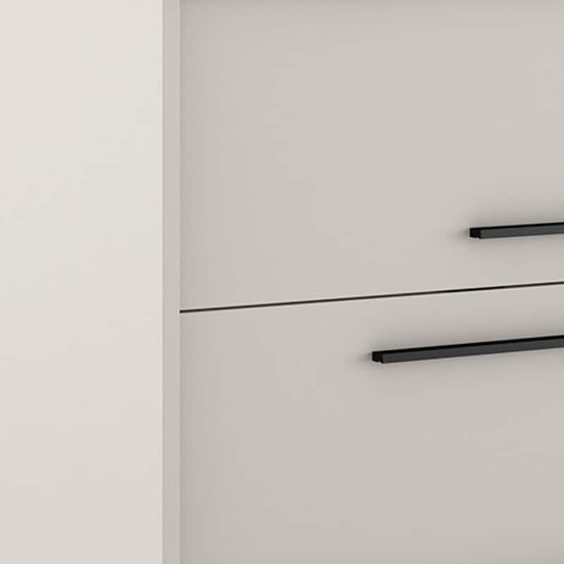 HomeRoots 24" Tan Wood Floating Bathroom Vanity With White Sink And Two Drawers - 24.00 in. x 24.60 in. x 21.60 in.