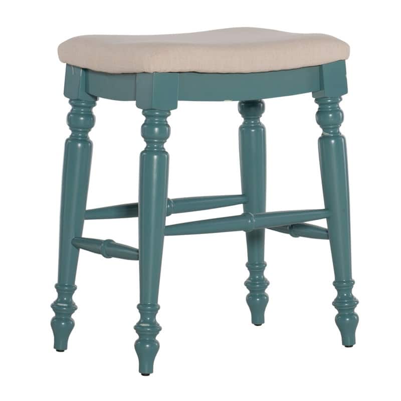 Katy Backless Counter Stool - Blue