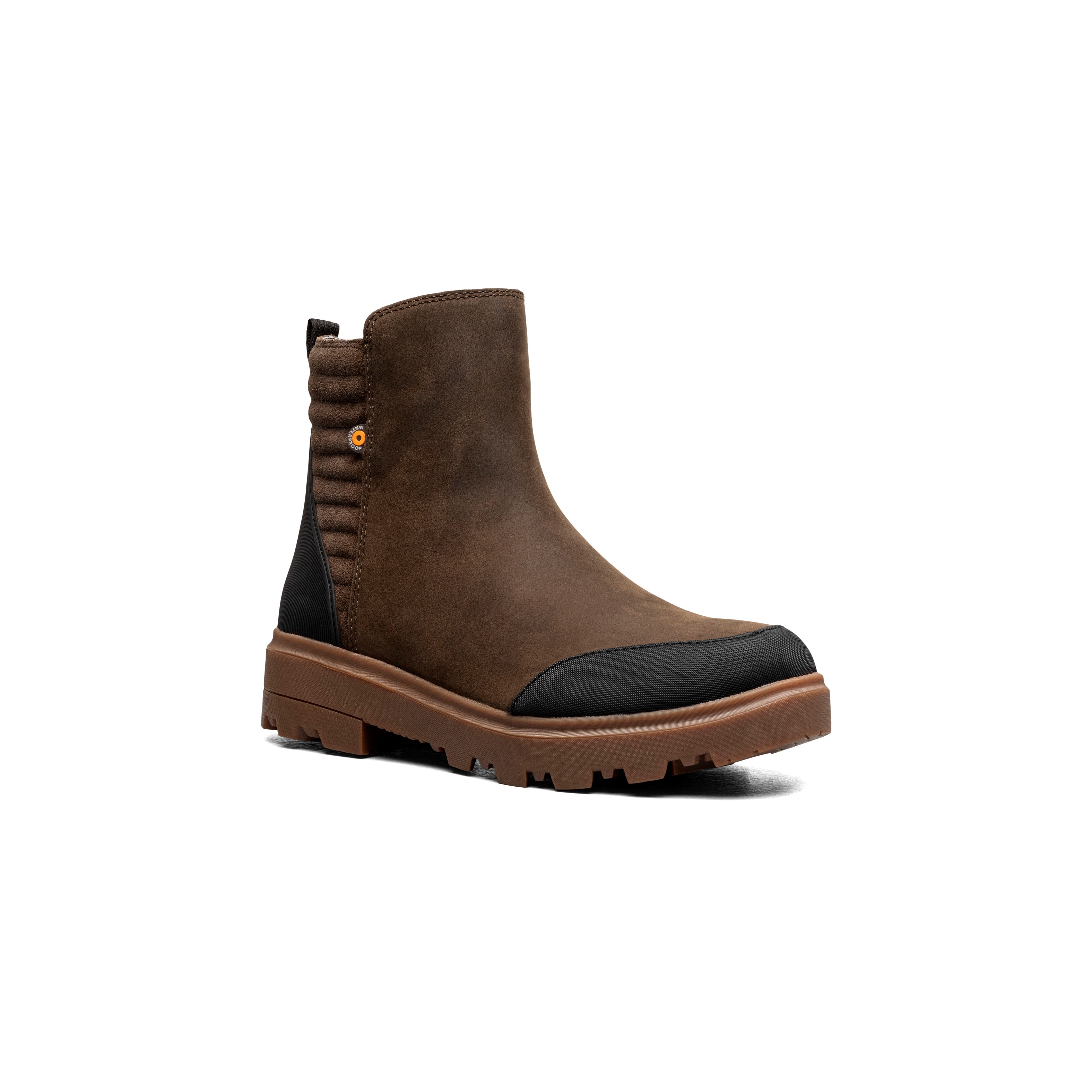 Bogs Women's Holly Zip Leather II Slip-On Boot