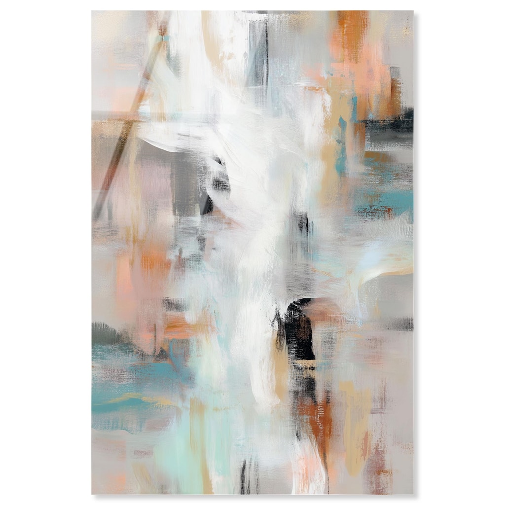 Gilded Mist Acrylic by Art Remedy, Ready to Hang