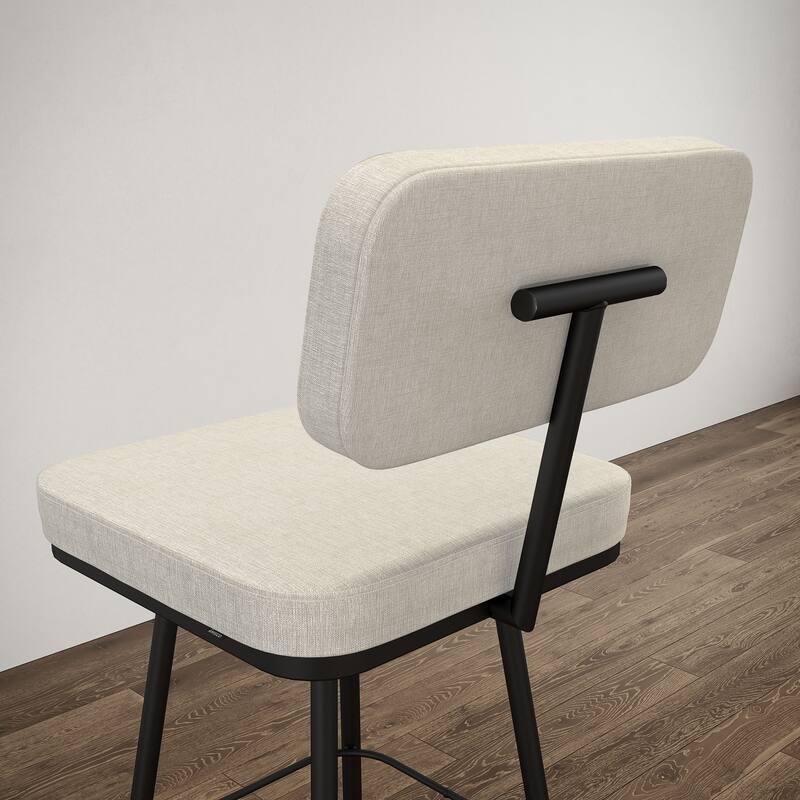 Amisco Tereza Swivel Counter and Bar Stool