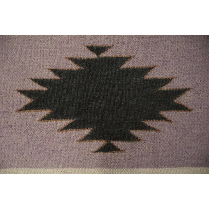 Hand Woven Oriental 100% Wool Carpet Southwestern Tribal Multi-Colored Kilim Area Rug - 11' 4'' X 11' 5''