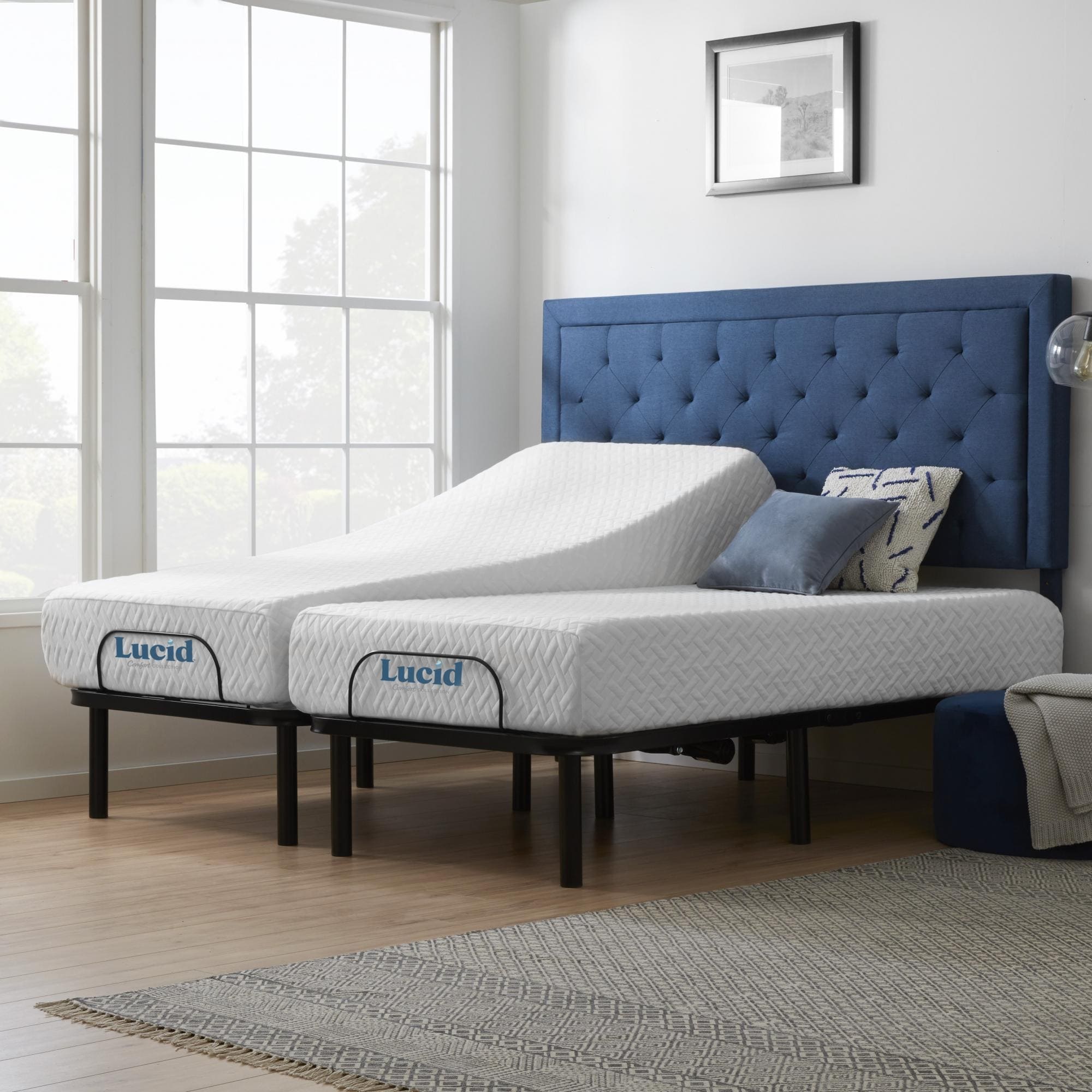 Lucid Comfort Collection Adjustable Bed Sets