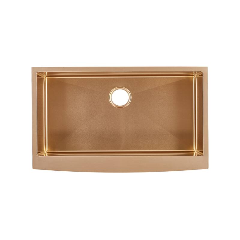 Rivage 33 x 21 Single Basin Farmhouse Kitchen Sink