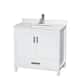 Option White, Chrome Trim, Giotto Quartz Top
