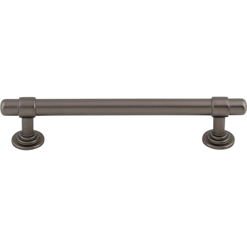 Top Knobs Ellis 5-1/16 Inch Center to Center Bar Cabinet Pull - Ash Gray