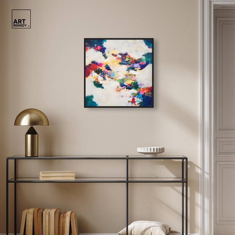 Spectrum Splash Canvas by Art Remedy