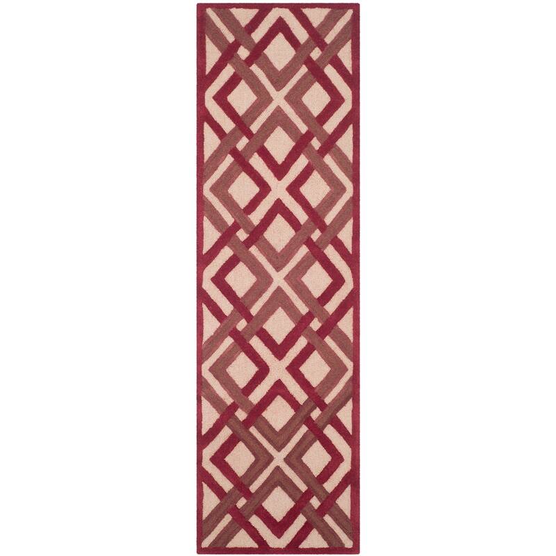 Martha Stewart by SAFAVIEH Handmade Woven Lattice Wool Rug