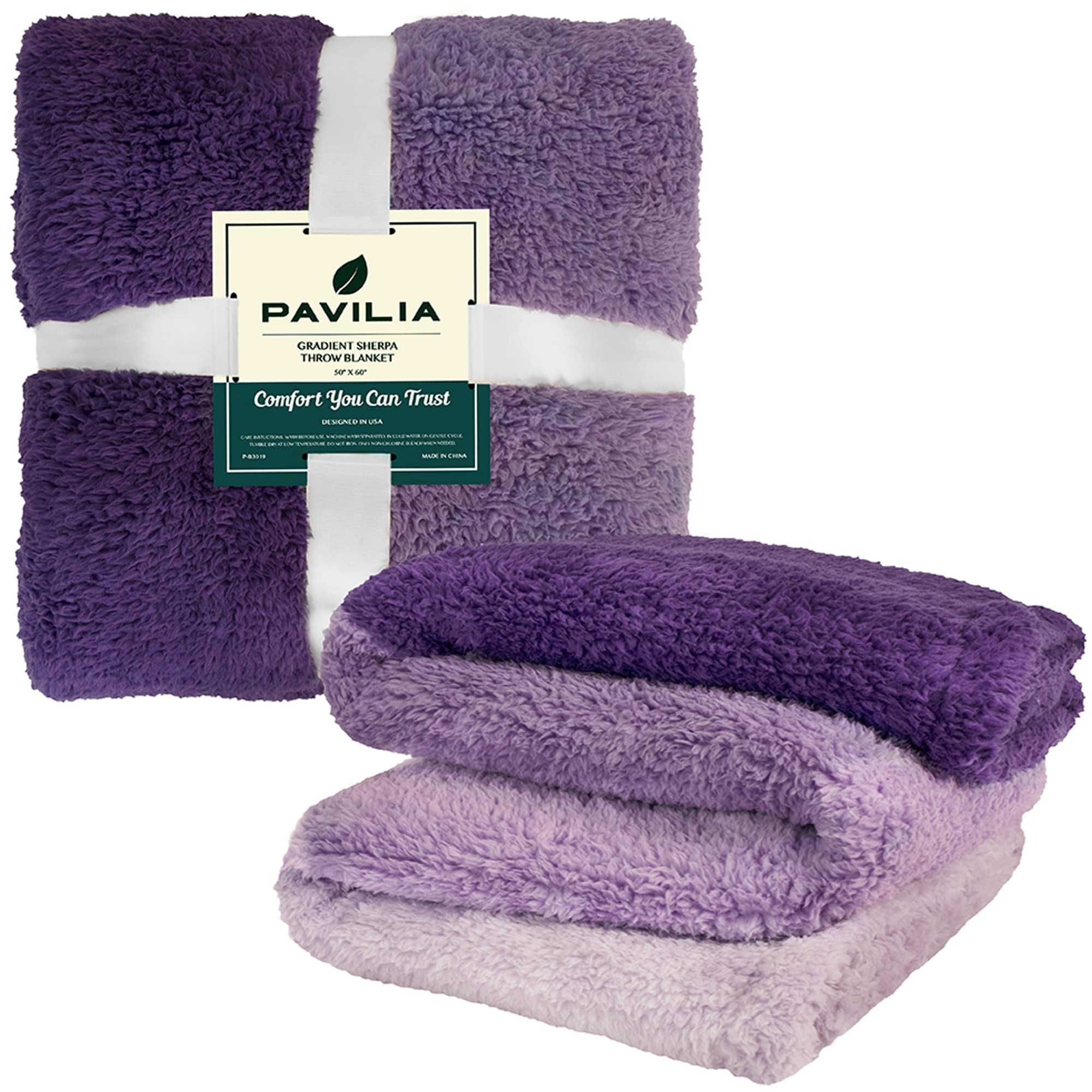 Purple throw blanket 2025 bed bath & beyond