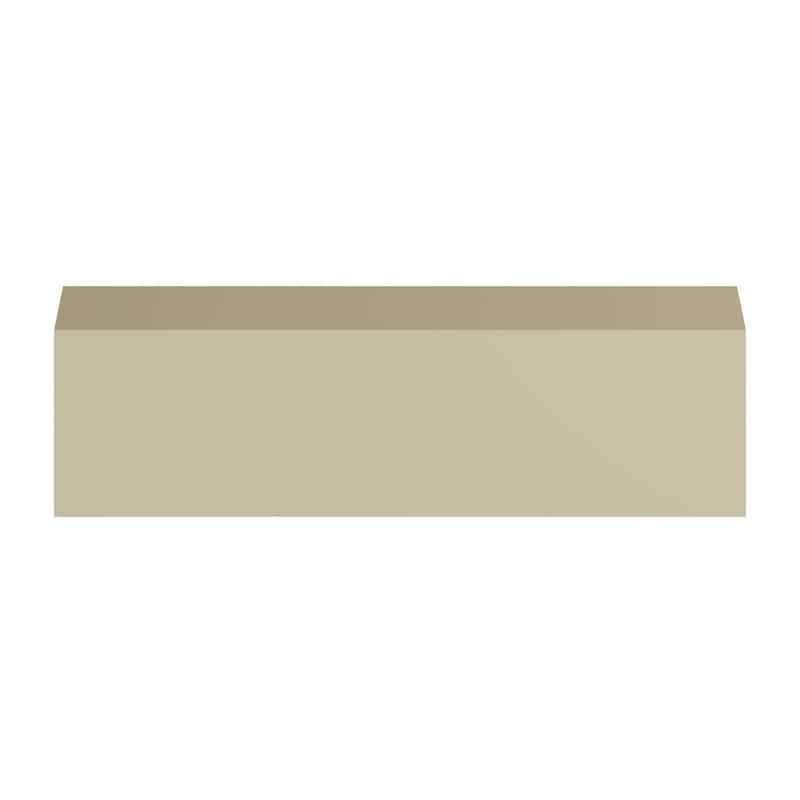 3/8"H x 3/8"P x 5/8"F x 94 1/2"L Everly Crown Moulding - 1-Pack