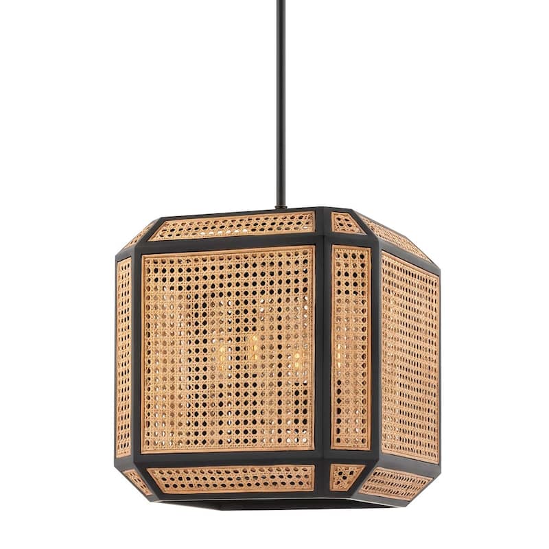 Hudson Valley Lighting Georgia 4 Light 18" Wide LED Cage Pendant - Old Bronze