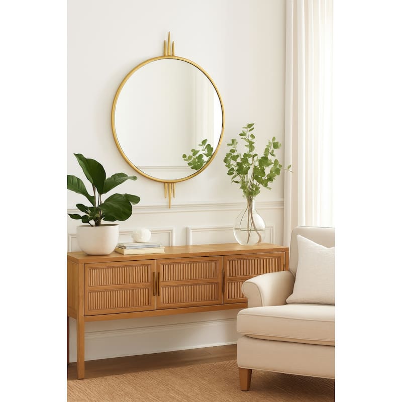 Varaluz Propaganda Round Wall Mirror