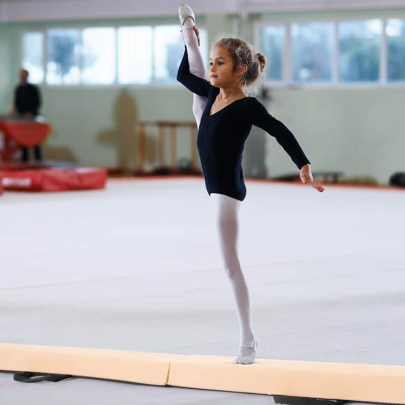 Costway 7 FT Folding Balance Beam Foam Floor Gymnastic Beam with - See Details