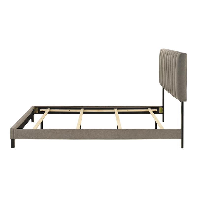 Furniture of America Merro Modern 2-Piece Solid Wood Bedroom Set