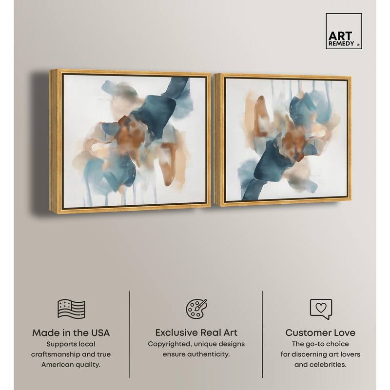 Pretty Spring Time Books Glam Canvas by Art Remedy