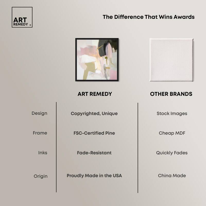 Dynamic Color IV Canvas by Art Remedy