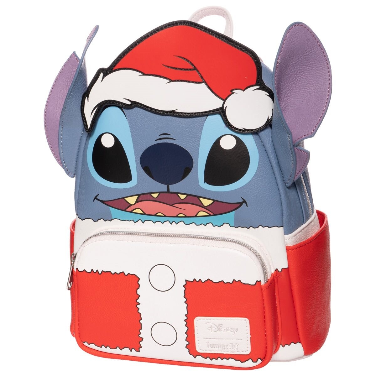 Lilo & Stitch Holiday Santa Stitch Mini Backpack - Entertainment Earth Exclusive Ohana Christmas Cheer: The Stitch Christmas Tree Loungefly  main image 4