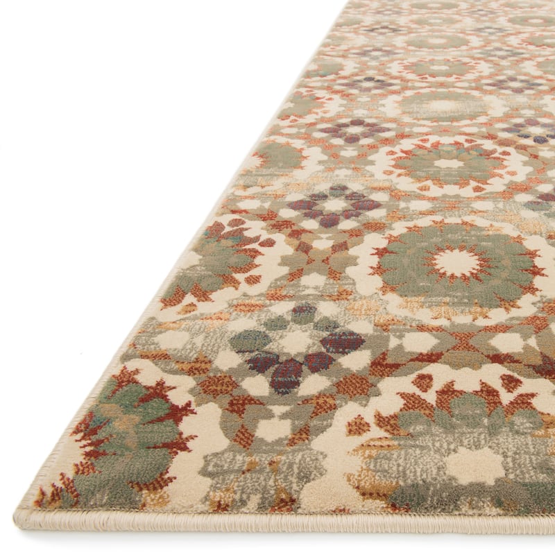 Alexander Home Senna Rosette Area Rug