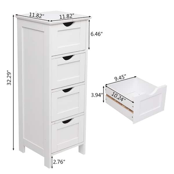 4 Drawers Free Standing Bathroom Storage Bed Bath & Beyond