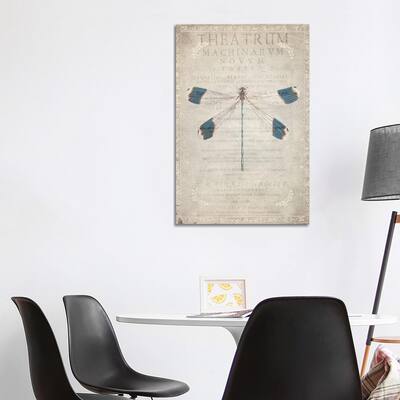 iCanvas "Dragonfly Book I" by Kimberly Allen Canvas Print
