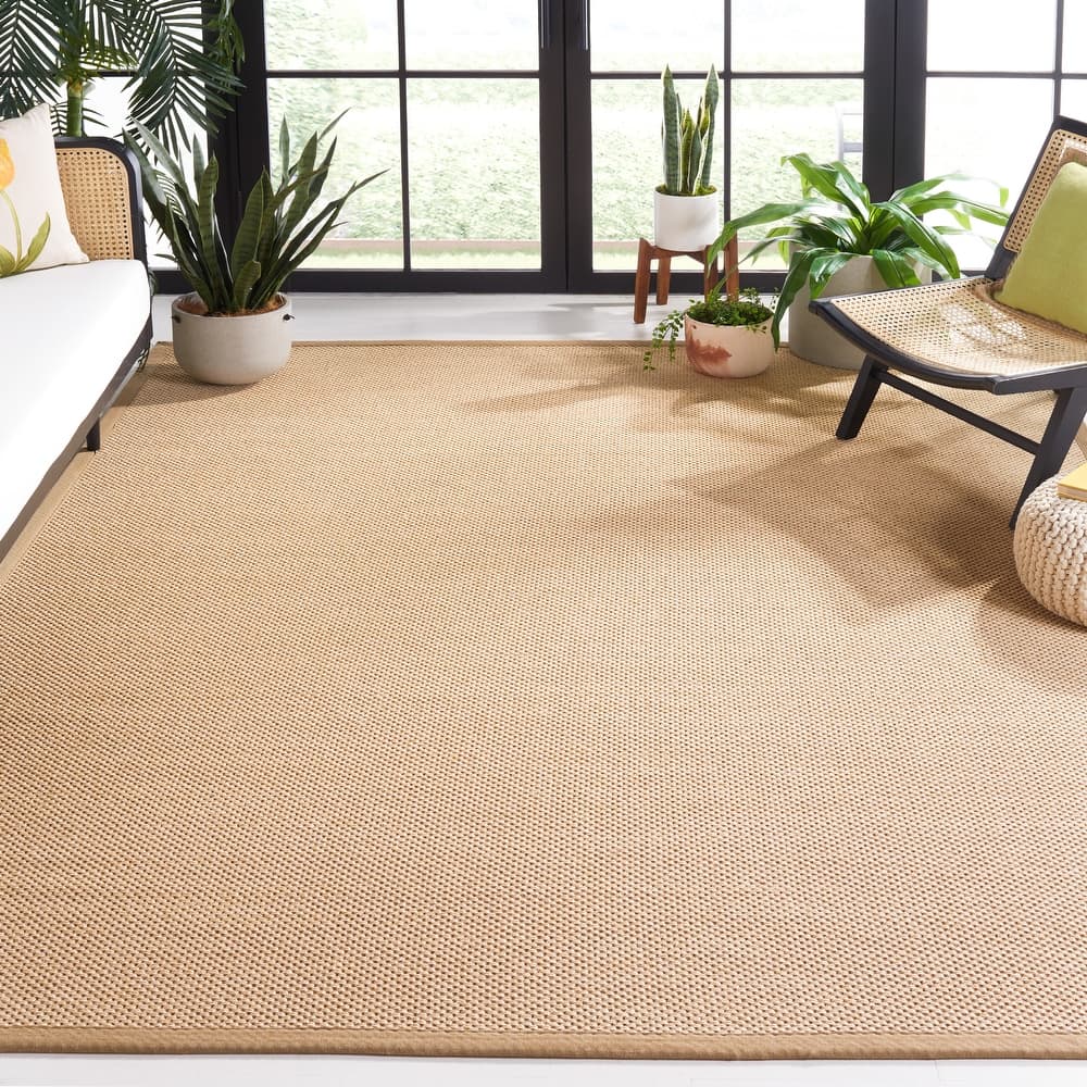 SAFAVIEH Natural Fiber Venus Casual Border Sisal Rug