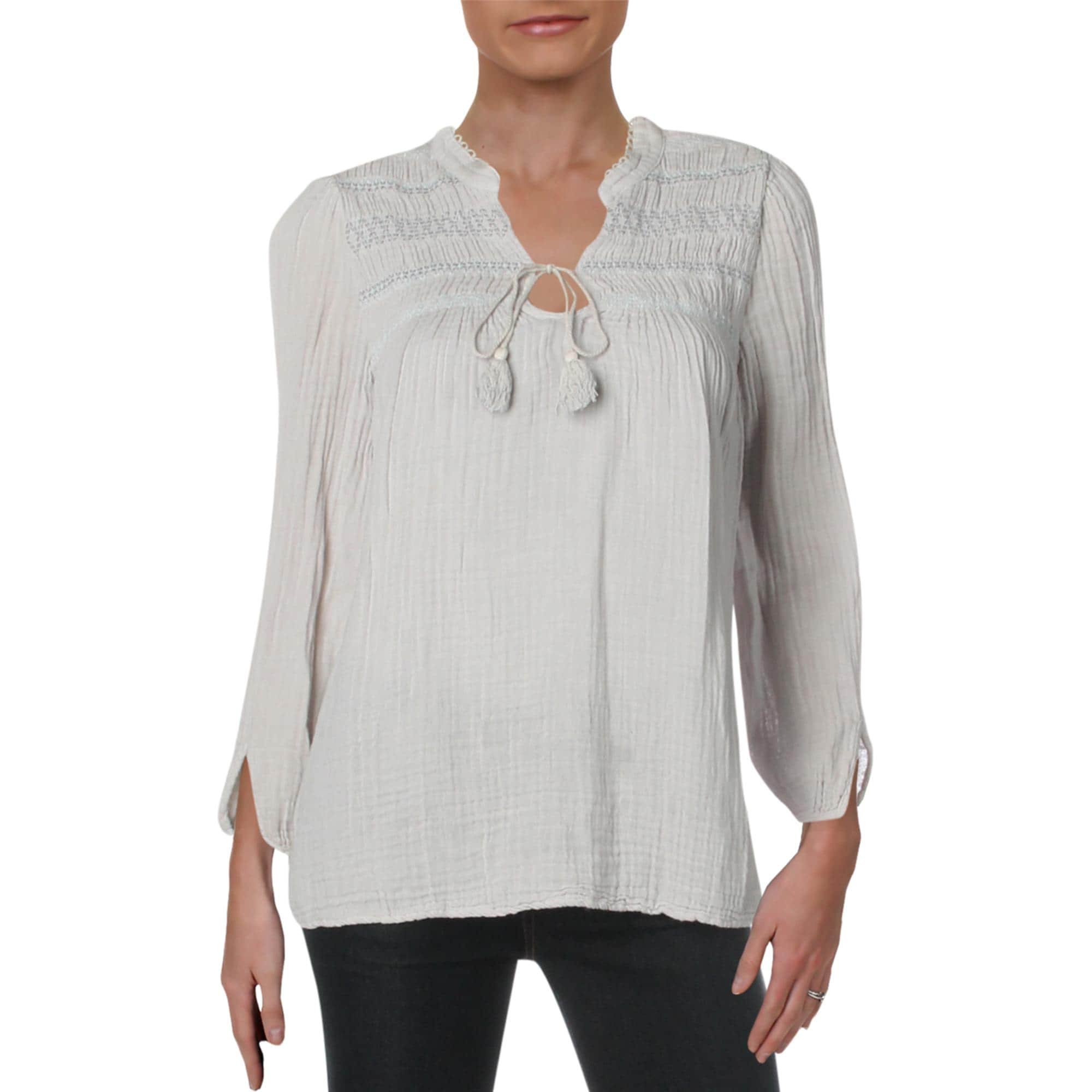 Michael stars gauze top clearance