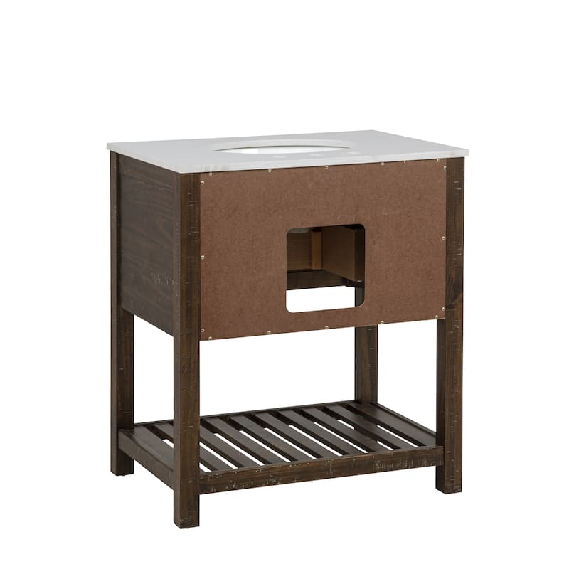 Fiskin Rustic One Drawer Sink Vanity