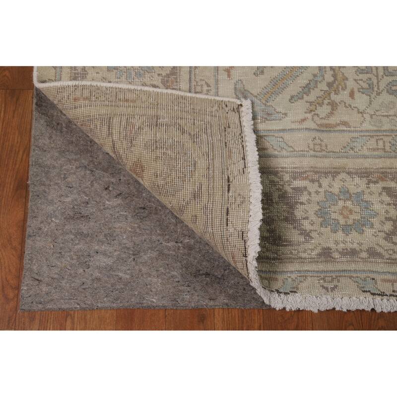 Tabriz Persian Area Rug Hand-Knotted Traditional Wool Carpet - 6'5"x 9'1"