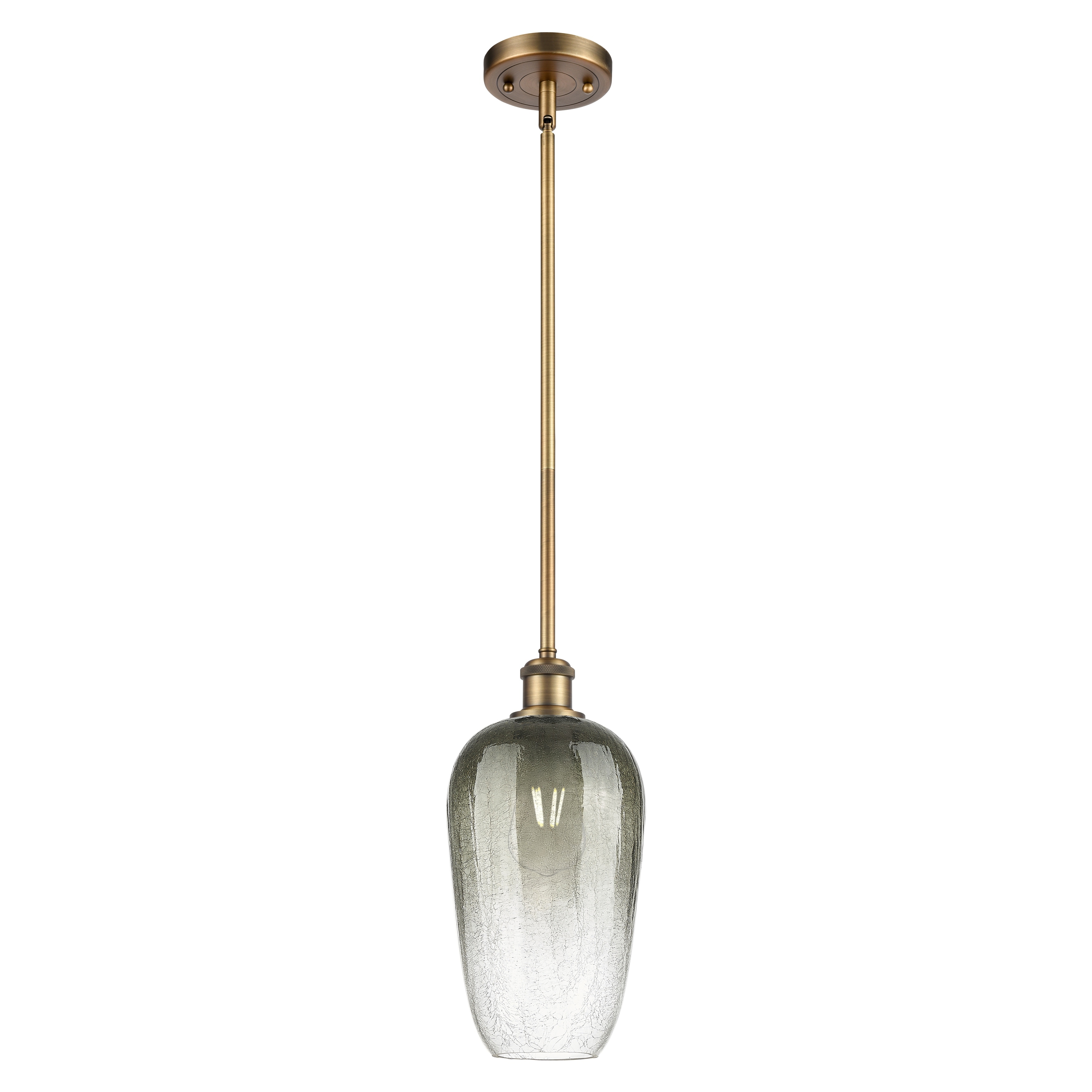 Innovations Lighting Endless Possibilities Ballston - Brookhaven Flute - 1 Light 7" Stem Hung Mini Pendant