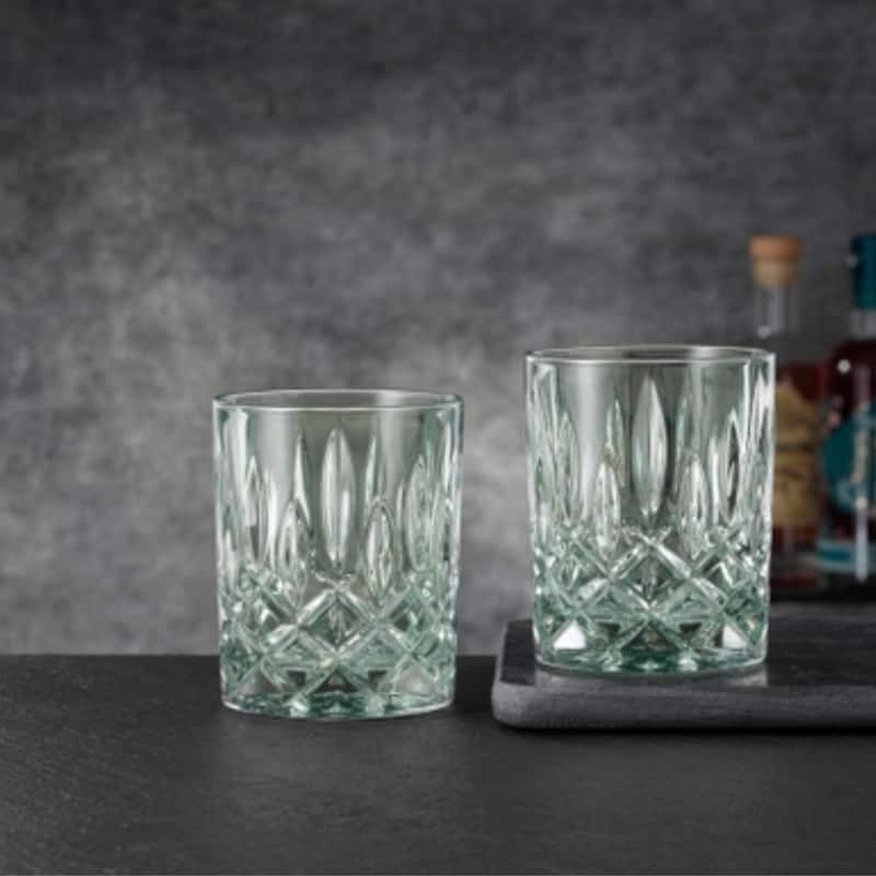 Nachtmann Noblesse Fine Crystal Glass Whiskey Tumbler Set of 2 - 11.4 oz
