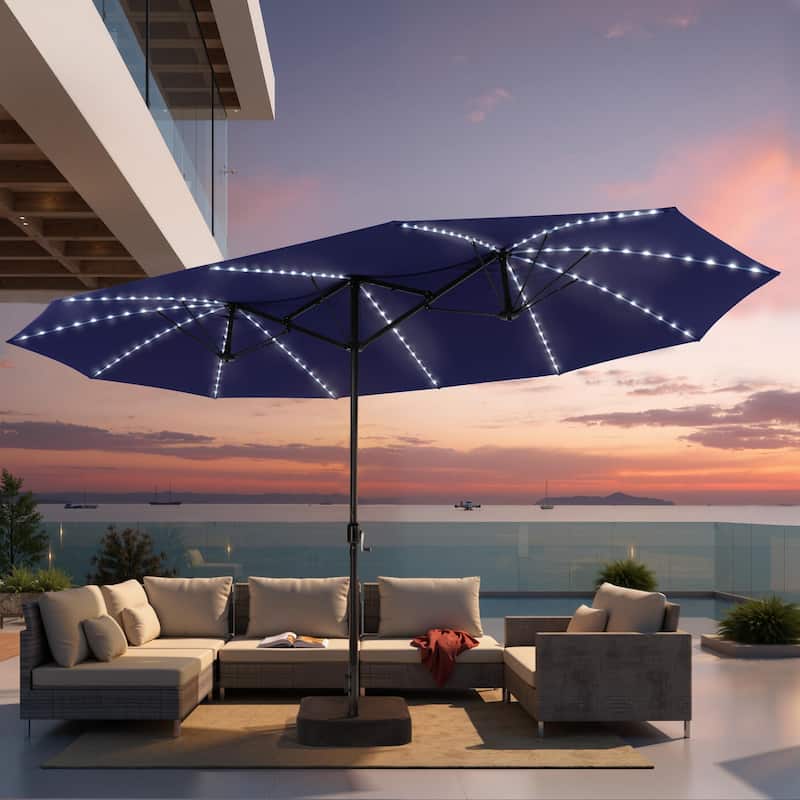 9 ft patio market umbrella replacement canopy TheLAShop 9ft 8-Rib Patio Market Umbrella Replacement Canopy