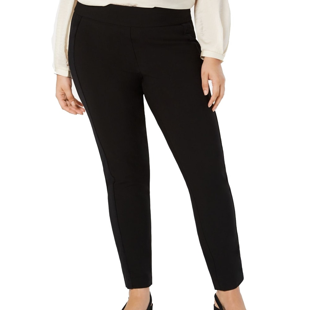 alfani skinny leg tummy control pants