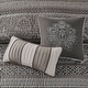 preview thumbnail 31 of 38, Madison Park Venetian 6 Piece Jacquard Quilt Set with Throw Pillows