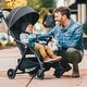 preview thumbnail 9 of 8, Chicco Presto Self-Folding Compact Stroller, Graphite